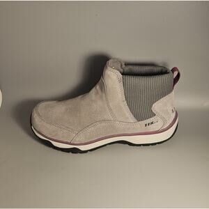 L.L Bean Women's Tek 2.5 Gray 7 M Waterproof Slip-on Ankle Hiking Boot EUC